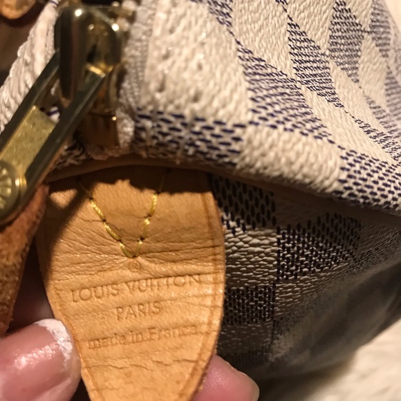 Auth Louis Vuitton speedy 30 azur - Picture 2 of 11